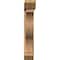 Ekena Millwork Funston Slat Smooth Bracket w/ Offset Brace, Western Red Cedar, 7 1/2"W x 36"D x 44"H BKT0806X36X44FST06SWR - alternate 2